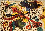 Jackson Pollock Canvas Paintings - Untitled